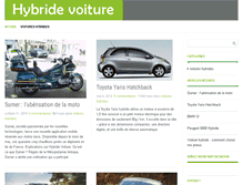 Tablet Screenshot of hybride-voiture.net